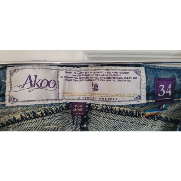 Akoo Men's Jeans - Picture 2 of 5